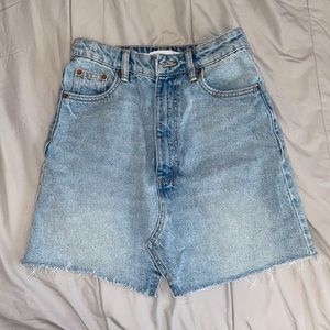 Zara denim skirt